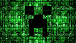Old Video Game Green Minecraft Wallpaper