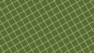 Olive Greenaesthetic Desktop Diagonal Squares Wallpaper