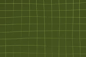Olive Greenaesthetic Desktop Grid Wallpaper