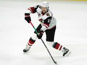 Oliver Ekman Larsson Against Buffalo Sabres Wallpaper