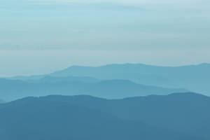 Ombre Blue Teal Mountain Wallpaper