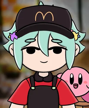 Omori Pfp Basil With Kirby Wallpaper