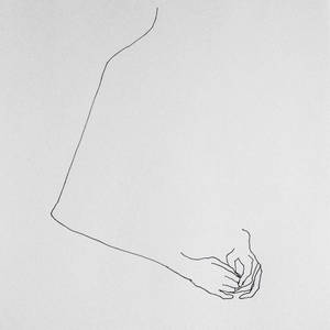 One Line Drawing Fiddling Hands Wallpaper