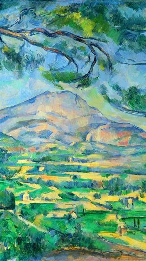 One Of Paul Cézanne Famous Paintings Iphone Wallpaper