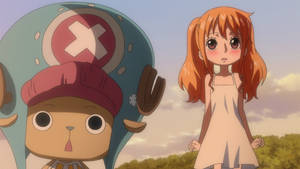 One Piece Pfp Chopper And Nami Wallpaper