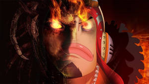 One Piece Usopp Fiery Eyes Wallpaper