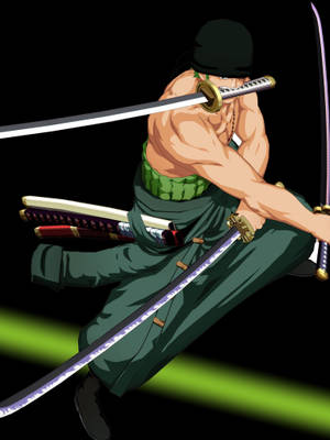 One Piece Zoro 4k Pose Wallpaper