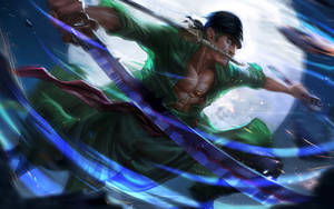 One Piece Zoro 4k Slash Wallpaper