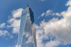 One World Trade Center Blending In Wallpaper