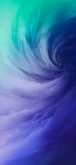 Oneplus 9 Pro Purple Green Hurricane Wallpaper