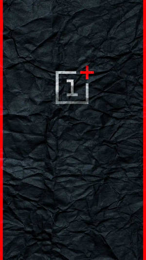 Oneplus Nord Logo On Crumple Wallpaper