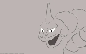 Onix In Gray Background For Desktop Wallpaper