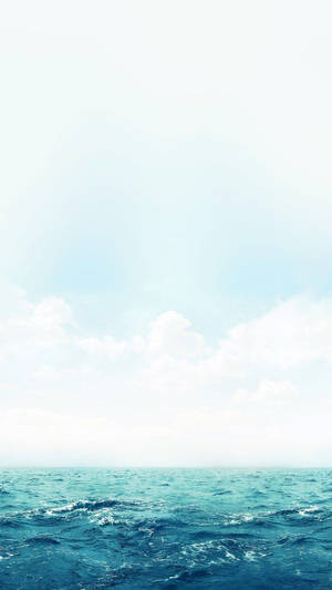 Open Sea Simple Iphone Wallpaper