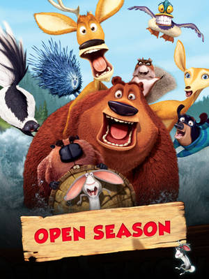 Open Season Animated Movie Characters Wallpaper