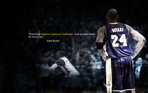 Opportunity Quote Kobe Bryant Wallpaper