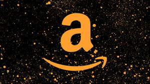 Orange Amazon Icon Wallpaper