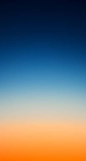 Orange And Blue Sky Mobile Wallpaper