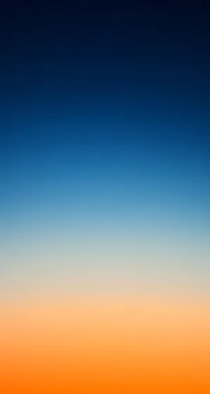 Orange And Blue Sky Mobile Wallpaper