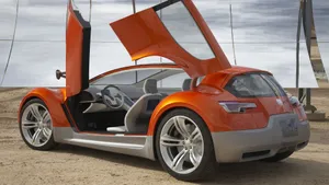 Orange Car Dodge Iphone Wallpaper