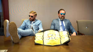 Orange Cassidy & Justin Schlegel Wallpaper