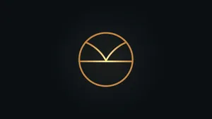 Orange Circle Kingsman Logo Wallpaper