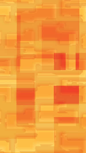 Orange Iphone Abstract Art Wallpaper