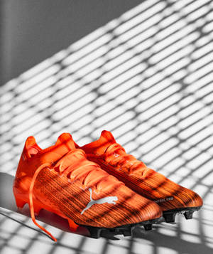 Orange Puma Ultra 1.1 Wallpaper