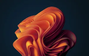 Orange Shape Stock Wallpaper