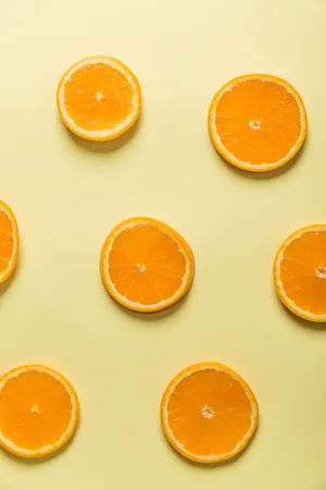 Orange Slice Top Iphone Wallpaper