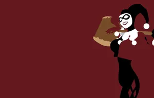 Original Harley Quinn Vectorart Wallpaper