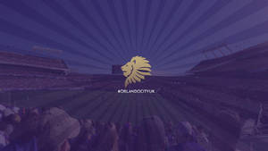 Orlando City Soccer League Logo Poster Wallpaper