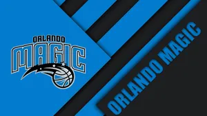 Orlando Magic Logo In Digital Graphic Wallpaper