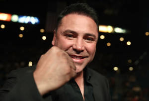 Oscar De La Hoya Fist Flex Wallpaper