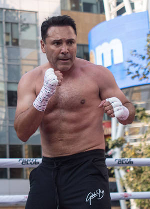 Oscar De La Hoya Training Day Wallpaper