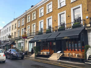 Osh Restaurant Storefront Wallpaper