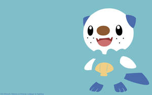 Oshawott Looking Excited Wallpaper