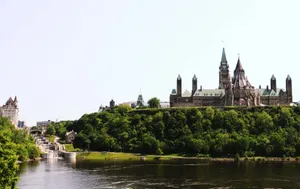 Ottawa River In Ottawa, Ontario Wallpaper
