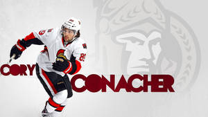 Ottawa Senators' Cory Conacher In Action. Wallpaper