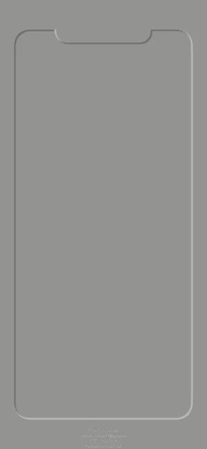 Outline 3d Dark Gray Display Iphone Wallpaper