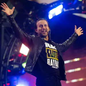 Overjoyed Adam Cole On Stage Wallpaper