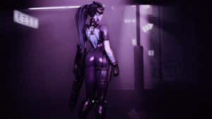 Overwatch's Sinister Sniper Widowmaker Wallpaper