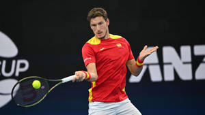 Pablo Carreno Busta Funny Game Pose Wallpaper