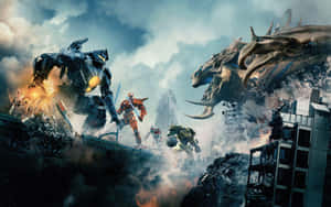 Pacific Rim Epic Battle Wallpaper