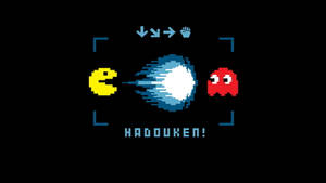 Pacman Funny Desktop Wallpaper