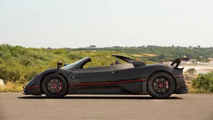 Pagani Zonda Aether Side View From Iphone Wallpaper