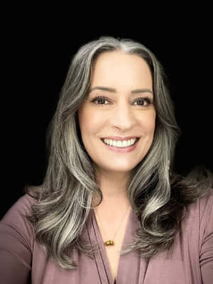 Paget Brewster Posing In A Stunning Photoshoot Wallpaper