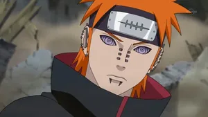 Pain Akatsuki Pierced Face Wallpaper