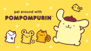 Pal Around With Pompompurin Wallpaper