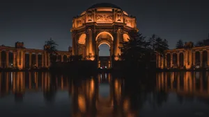 Palace Of Fine Arts Darkness Wallpaper
