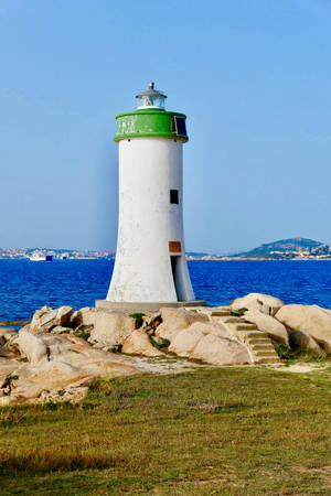 Palau Lighthouse Wallpaper